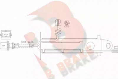 R BRAKE 610431rb -